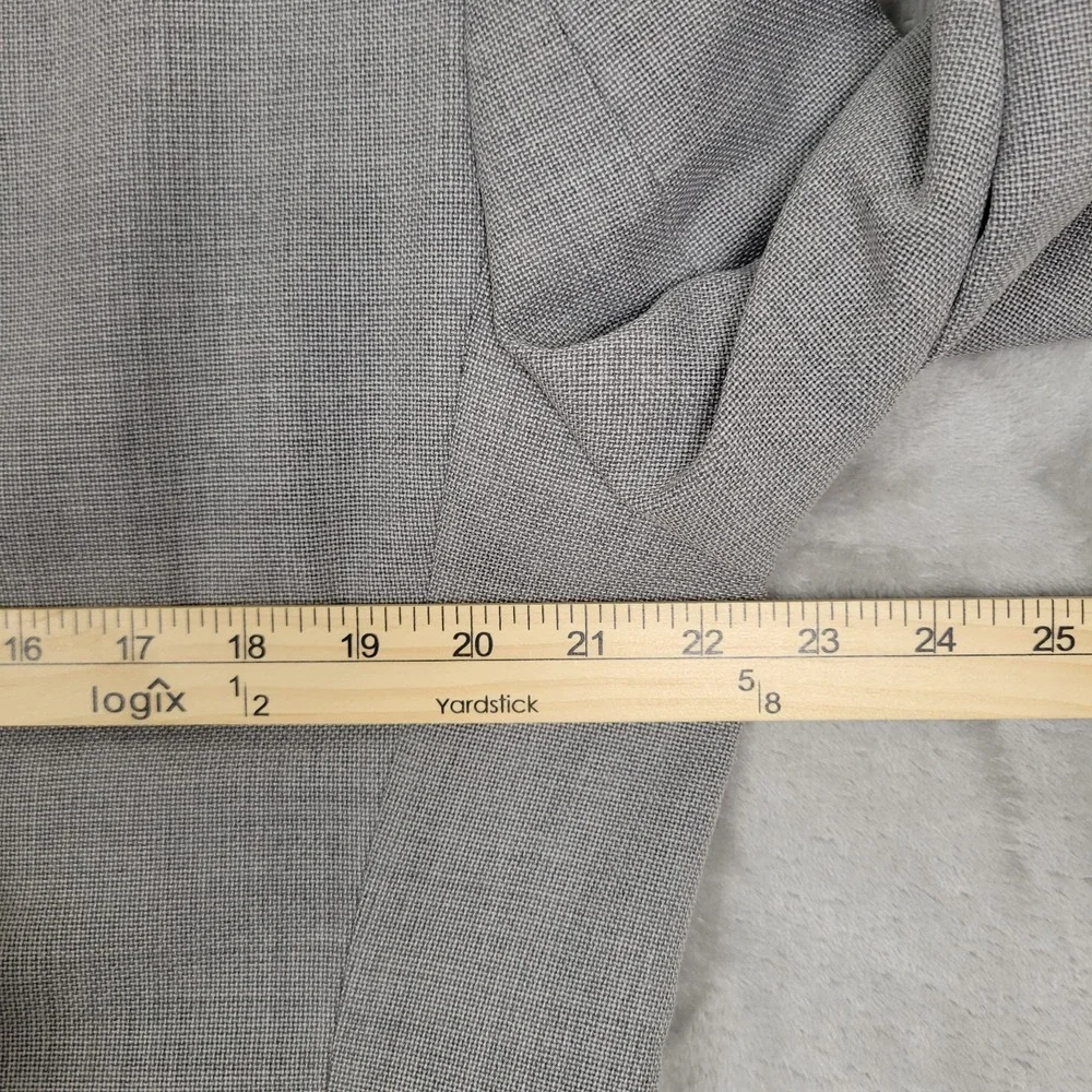 Tommy Hilfiger Men's Blazer 42R Gray Wool Blend 2-Button Sport Coat Jacket
